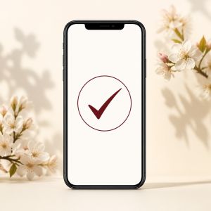 Подтверждение предварительной оценки на телефоне
