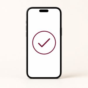Подтверждение предварительной оценки на телефоне