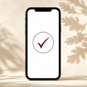 Подтверждение предварительной оценки на телефоне